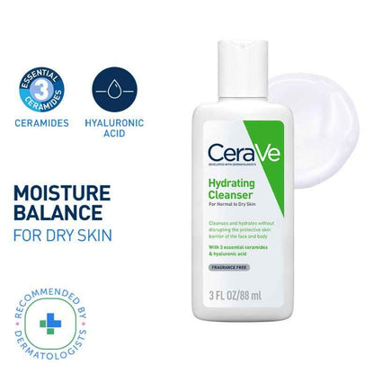 Cerave Hydrating Cleanser for Normal to Dry Skin