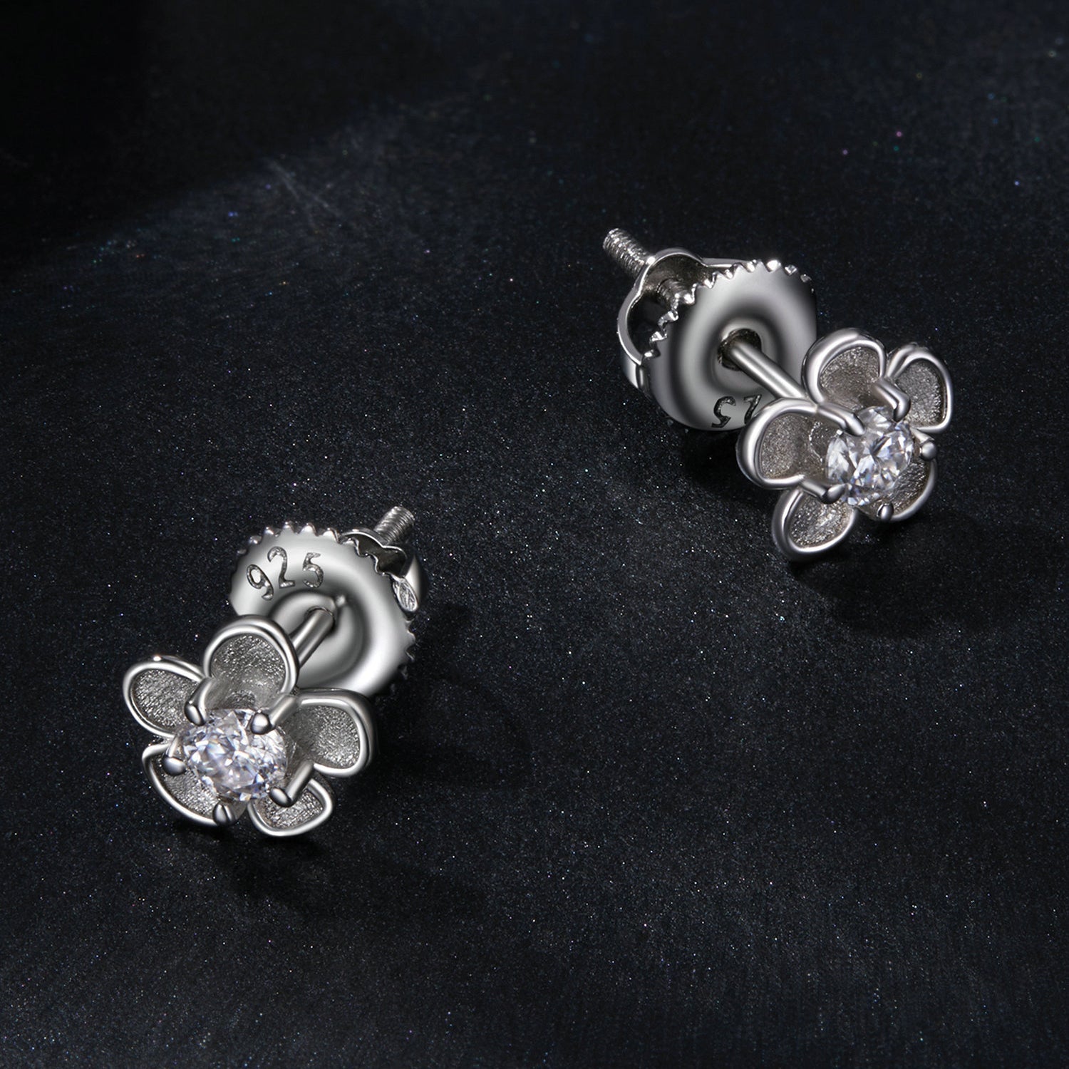 S925 Sterling Silver 3.00 Carat Moissanite Earrings for Women  DestGlow