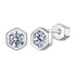925 Sterling Silver 0.3 Carat Moissanite Earrings for Women  DestGlow