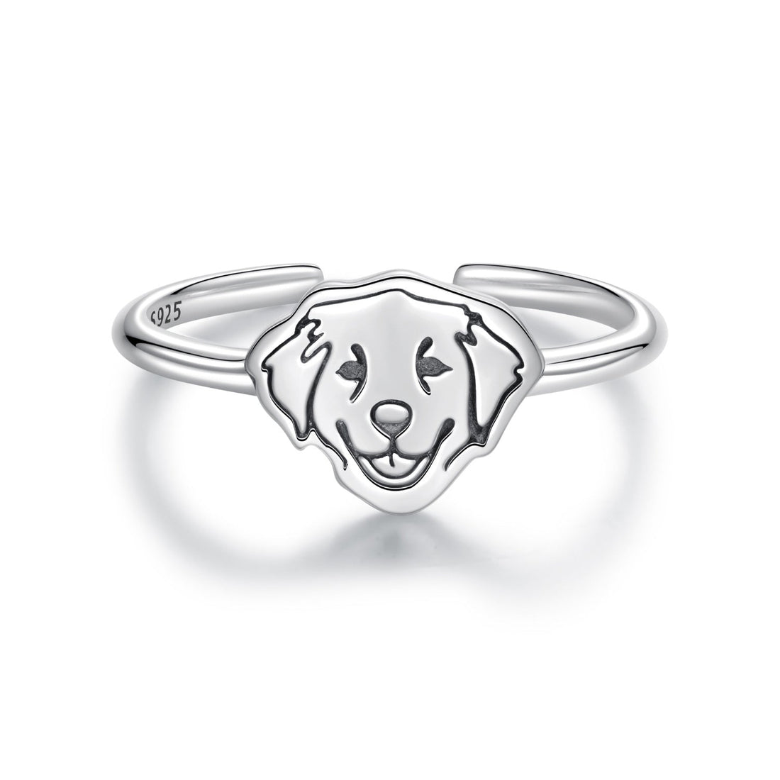 925 Sterling Silver Oxidized Silver Stylish Ring  DestGlow