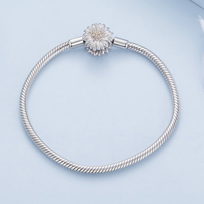 925 Sterling Silver Pavé Setting CZ Bracelet for Women - 17.0 Size, 170mm Length, 3mm Chain Thickness  DestGlow