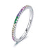 925 Sterling Silver Pavé Set CZ Ring Size 6 for Women  DestGlow