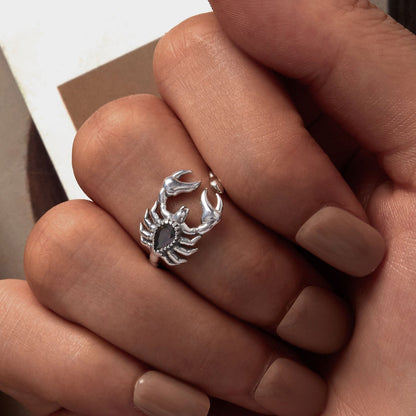 925 Sterling Silver Pavé CZ Oxidized Silver Ring 1.9mm Style E  DestGlow
