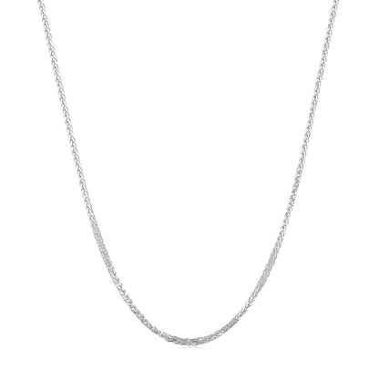 925 Sterling Silver Platinum Plated 45cm Chain Length Necklace for Women  DestGlow