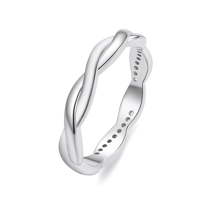 925 Sterling Silver Pavé Setting CZ Ring  DestGlow