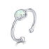 S925 Sterling Silver Slim Band Ring for Women by Bids.com