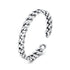 925 Sterling Silver Oxidized Silver Ring for Women  DestGlow