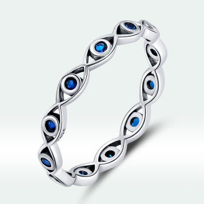 925 Sterling Silver Oxidized CZ Pavé Setting Ring Size 6.0 for Women  DestGlow
