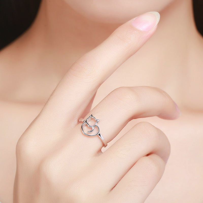 925 Sterling Silver Ring Size 5.0 with Platinum Plating for Women by Bids.com