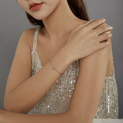925 Sterling Silver Pavé Setting CZ Bracelet for Women  DestGlow
