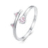 S925 Sterling Silver Enamel Oxidized Ring  DestGlow