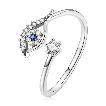 S925 Sterling Silver Pavé Set CZ Oxidized Silver Ring  DestGlow