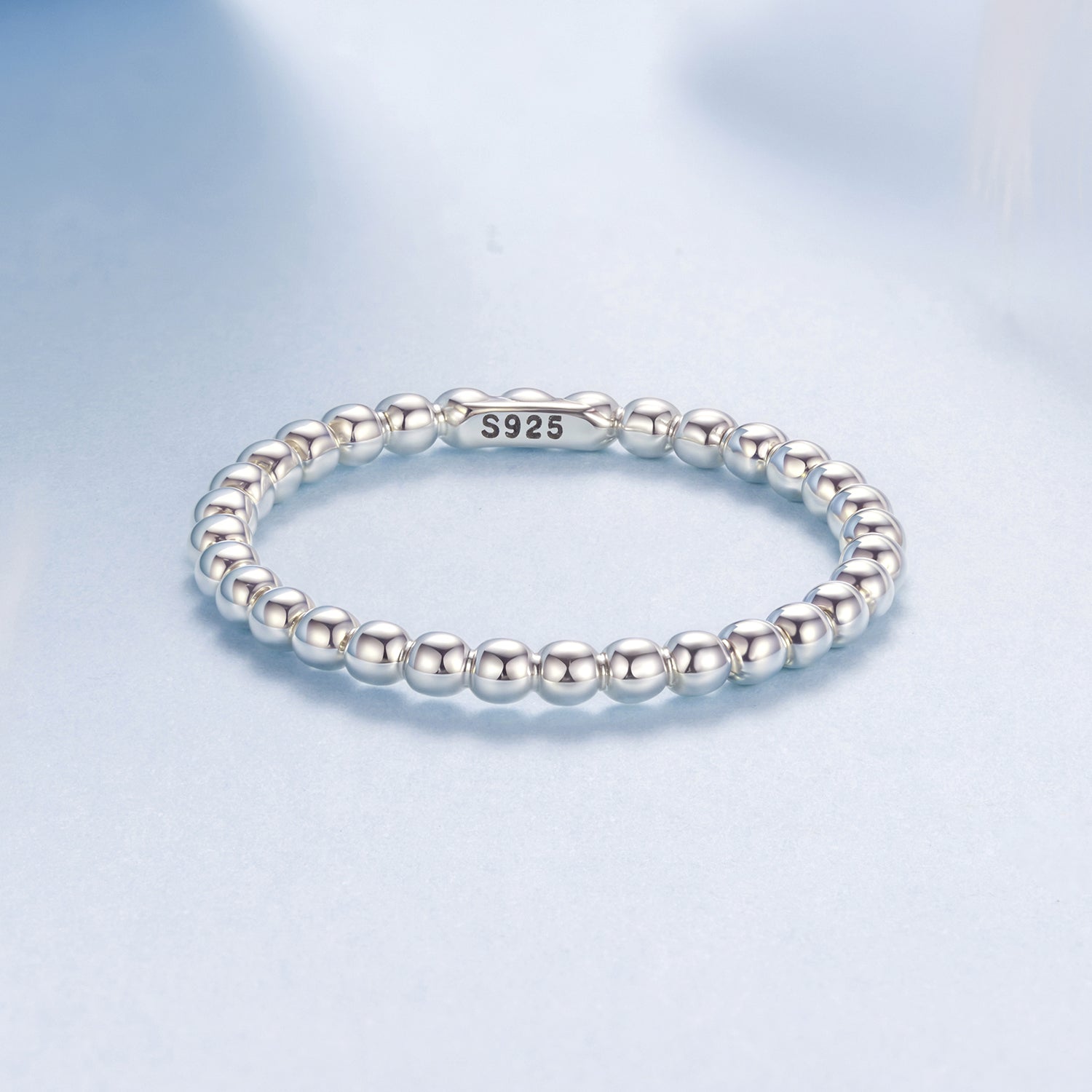 925 Sterling Silver Oxidized 0.17cm Ring for Women Size 6.0  DestGlow
