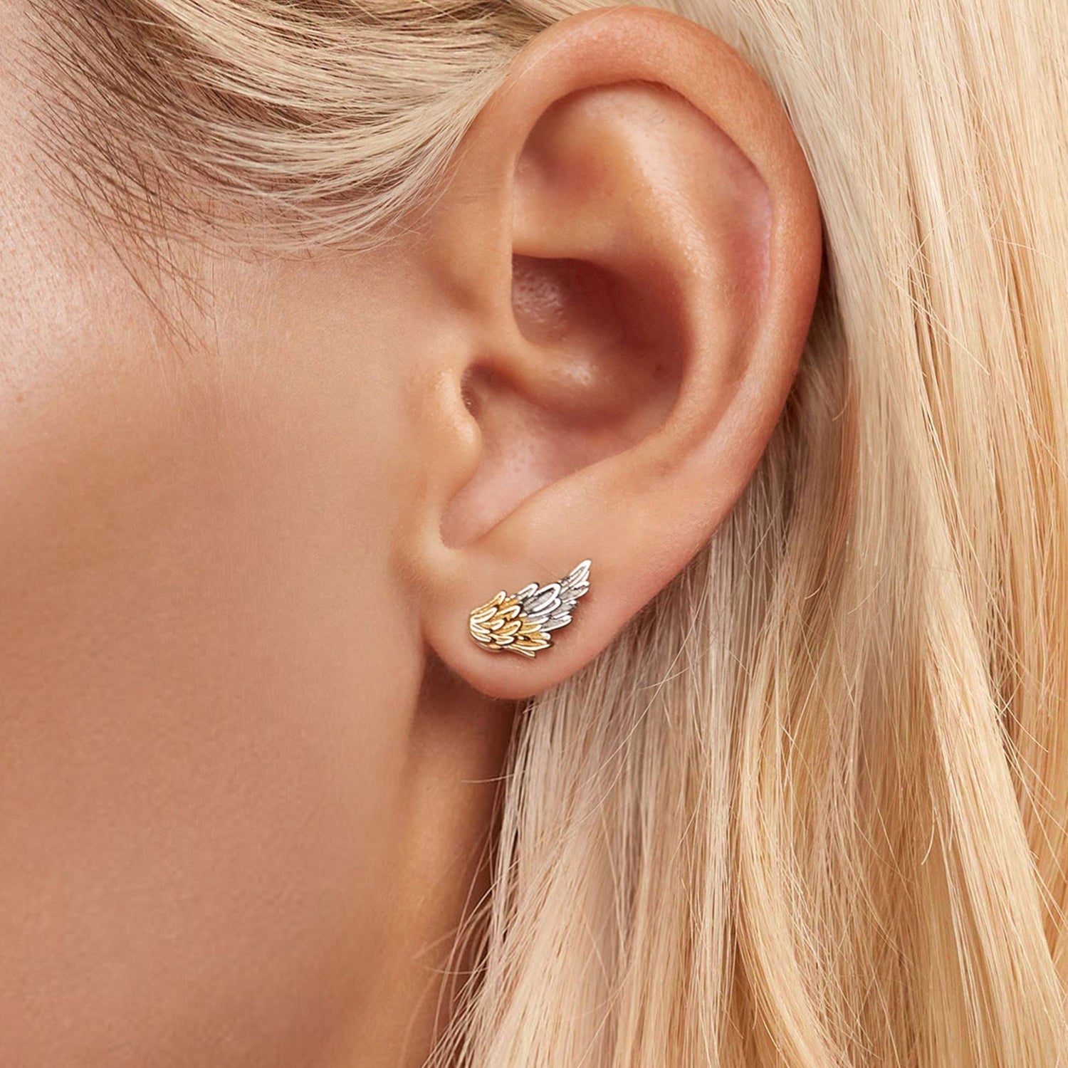 925 Sterling Silver Earrings with White Gold Plating for Women  DestGlow