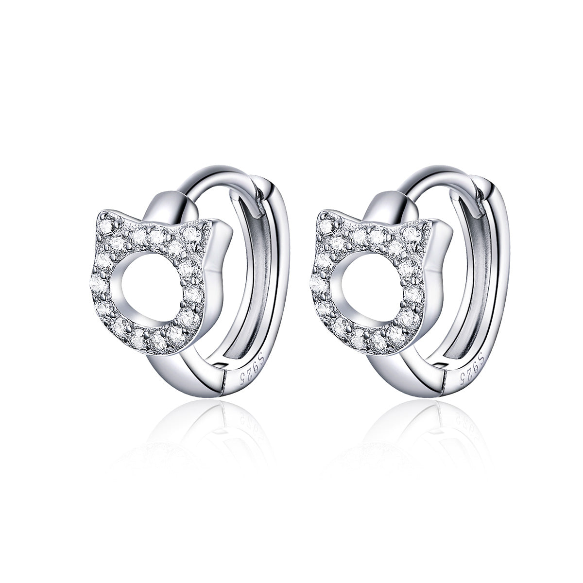 925 Sterling Silver CZ Earrings for Women  DestGlow