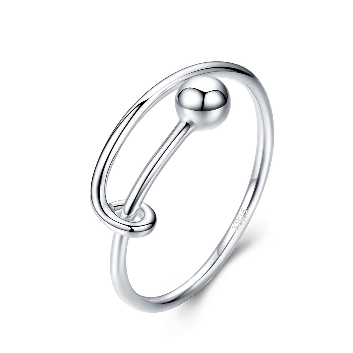 925 Sterling Silver Rings 0.4cm Width for Women by Bids.com