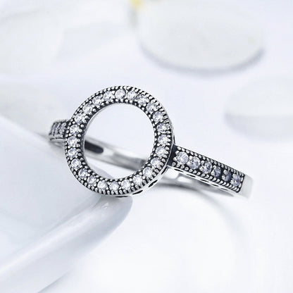 925 Sterling Silver Size 6.0 Ring for Women  DestGlow