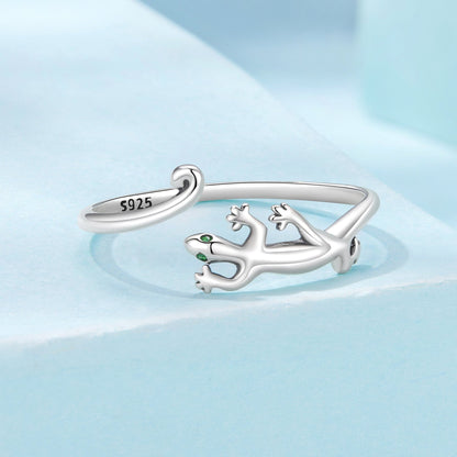 925 Sterling Silver Oxidized Pavé Setting CZ Ring  DestGlow