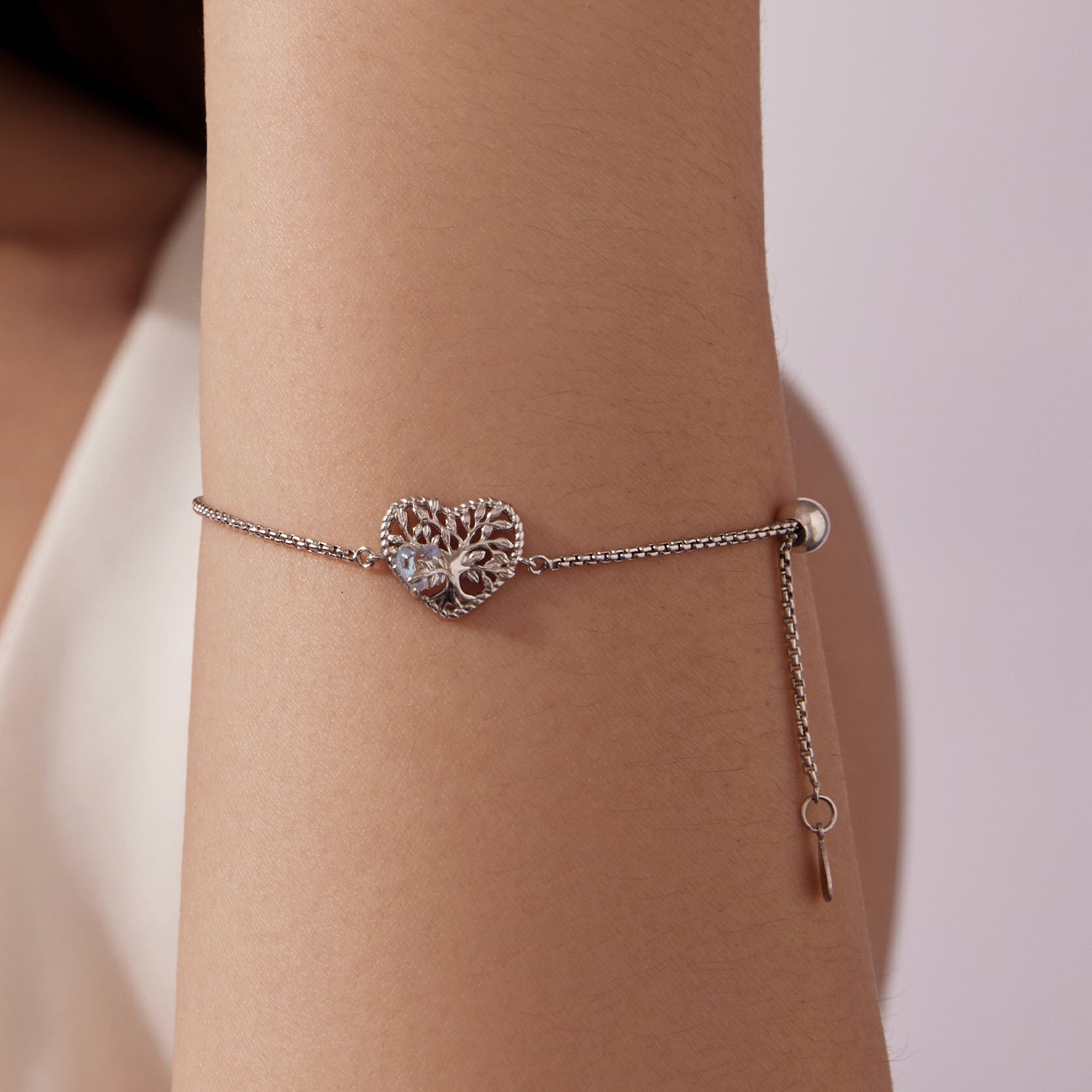 925 Sterling Silver Moonstone Bracelet for Women  DestGlow