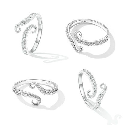 S925 Sterling Silver 0.2cm Platinum Plated Ring by Bids.com