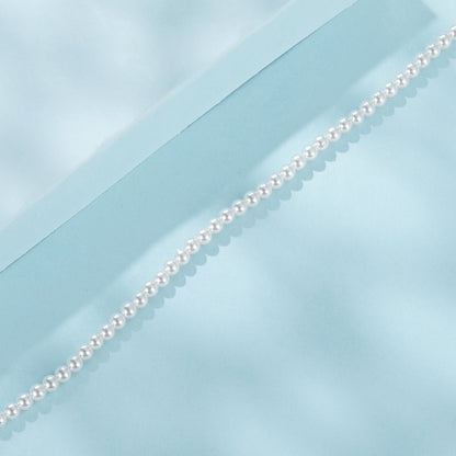 925 Sterling Silver White Gold Plated Shell Pearl Bracelet 16+6cm for Women  DestGlow