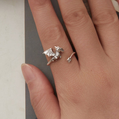 925 Sterling Silver Oxidized Rings for Women  DestGlow