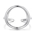 925 Sterling Silver Oxidized 1.8mm Wide Ring  DestGlow