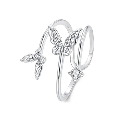 925 Sterling Silver Pavé Setting CZ Ring  DestGlow