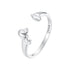 925 Sterling Silver Oxidized 1.8mm Width Elegant Style E Ring  DestGlow
