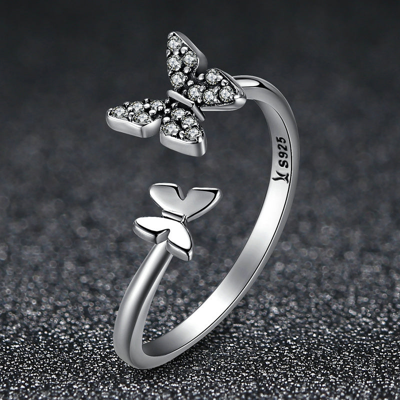 925 Sterling Silver Engagement Ring for Women by Bids.com