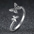 925 Sterling Silver Engagement Ring for Women by Bids.com