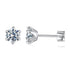925 Sterling Silver 0.5 Carat Moissanite Earrings for Women  DestGlow