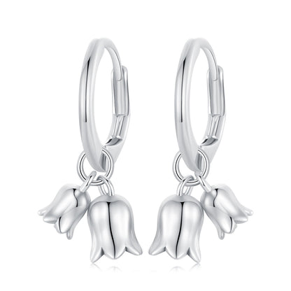 925 Sterling Silver Earrings for Women 20*10mm Oxidized Jewelry  DestGlow