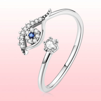 S925 Sterling Silver Pavé Set CZ Oxidized Silver Ring  DestGlow