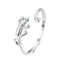 925 Sterling Silver Oxidized Pavé Setting CZ Ring  DestGlow