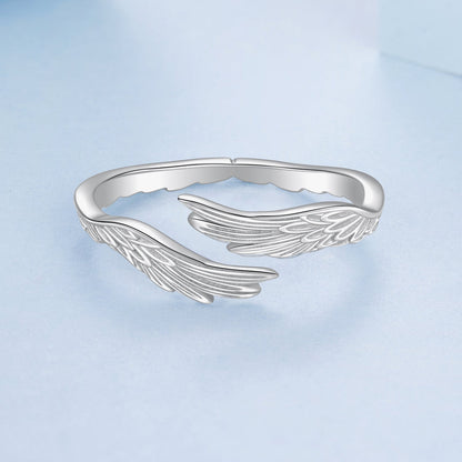 925 Sterling Silver White Gold Plated 0.2cm Ring for Women  DestGlow