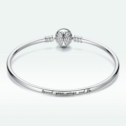 925 Sterling Silver 17.0 cm Oxidized CZ Bracelet for Women  DestGlow