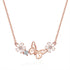925 Sterling Silver Necklace 45cm with 1.2*2.9cm Pendant for Women  DestGlow