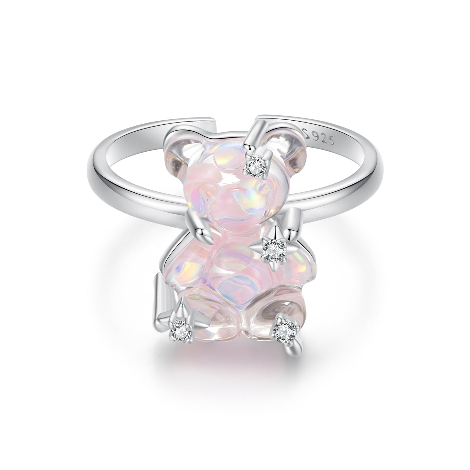 925 Sterling Silver Ring with Pavé Setting CZ for Women  DestGlow