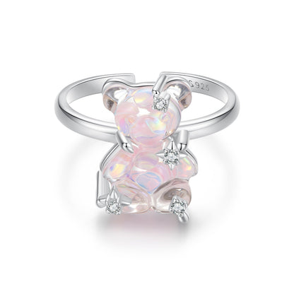 925 Sterling Silver Ring with Pavé Setting CZ for Women  DestGlow