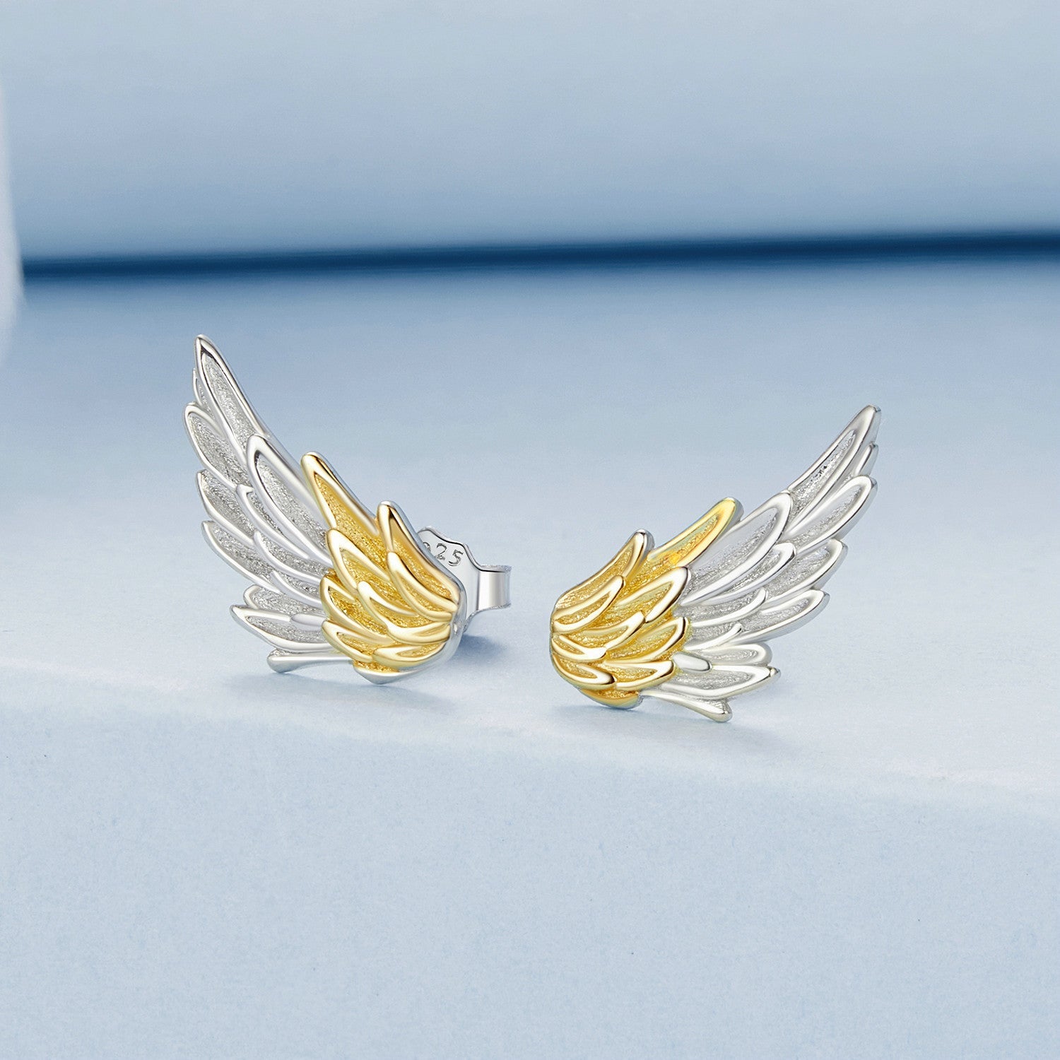 925 Sterling Silver Earrings with White Gold Plating for Women  DestGlow
