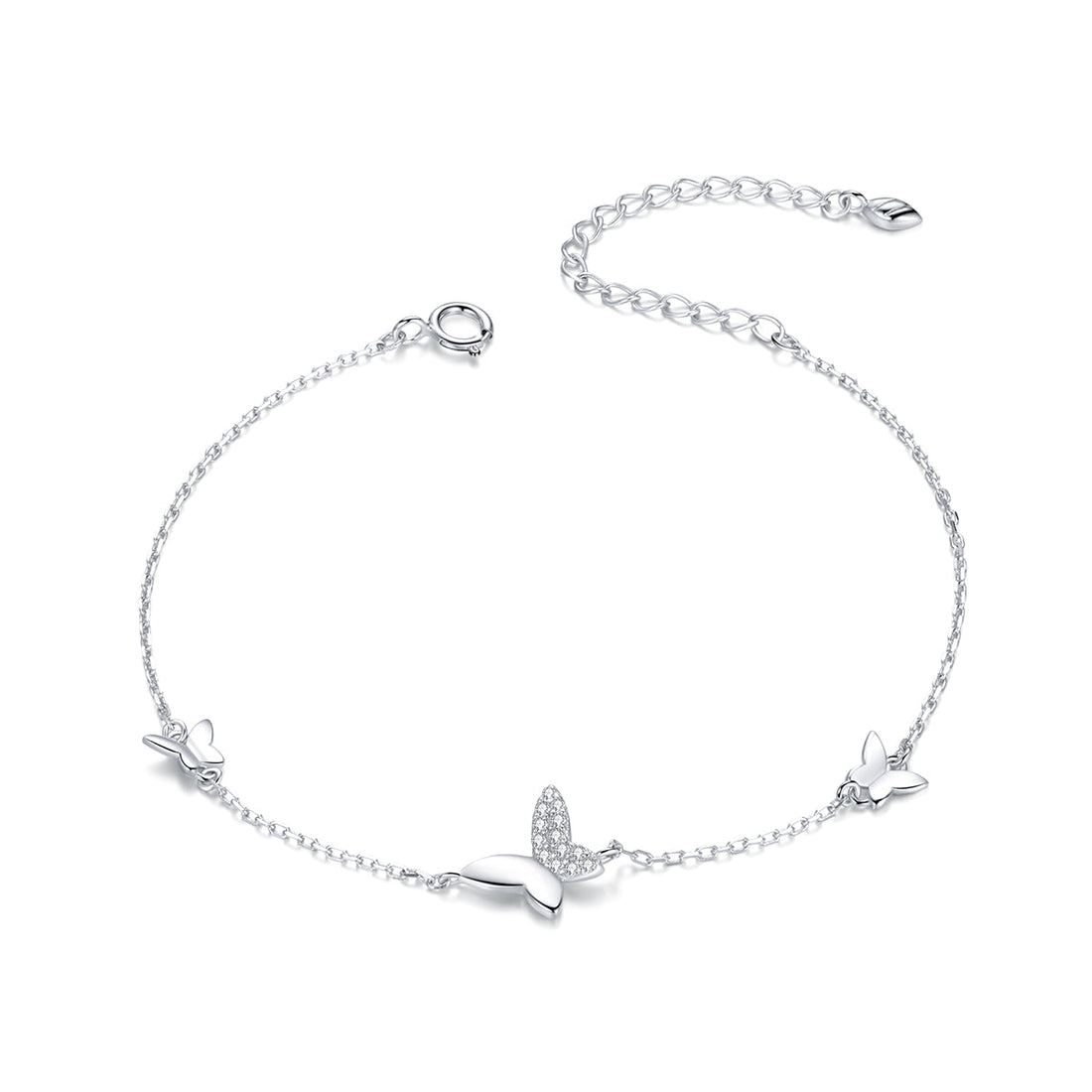 925 Sterling Silver Pavé Setting CZ Bracelet for Women  DestGlow