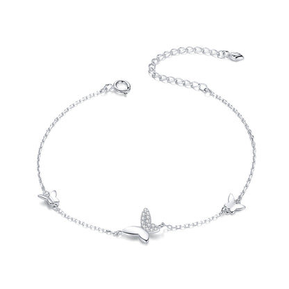 925 Sterling Silver Pavé Setting CZ Bracelet for Women  DestGlow