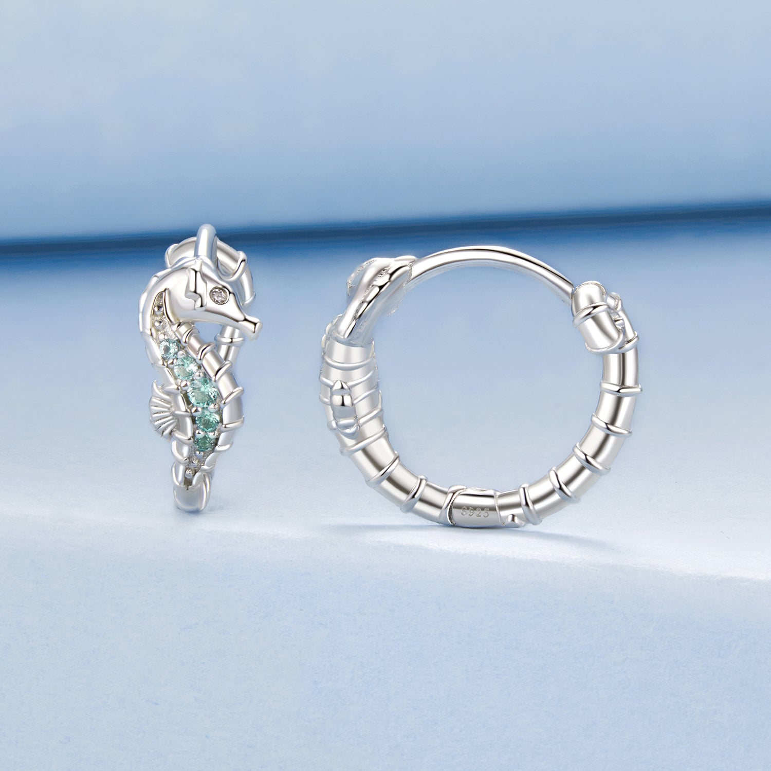 925 Sterling Silver Pavé Setting CZ Earrings for Women  DestGlow