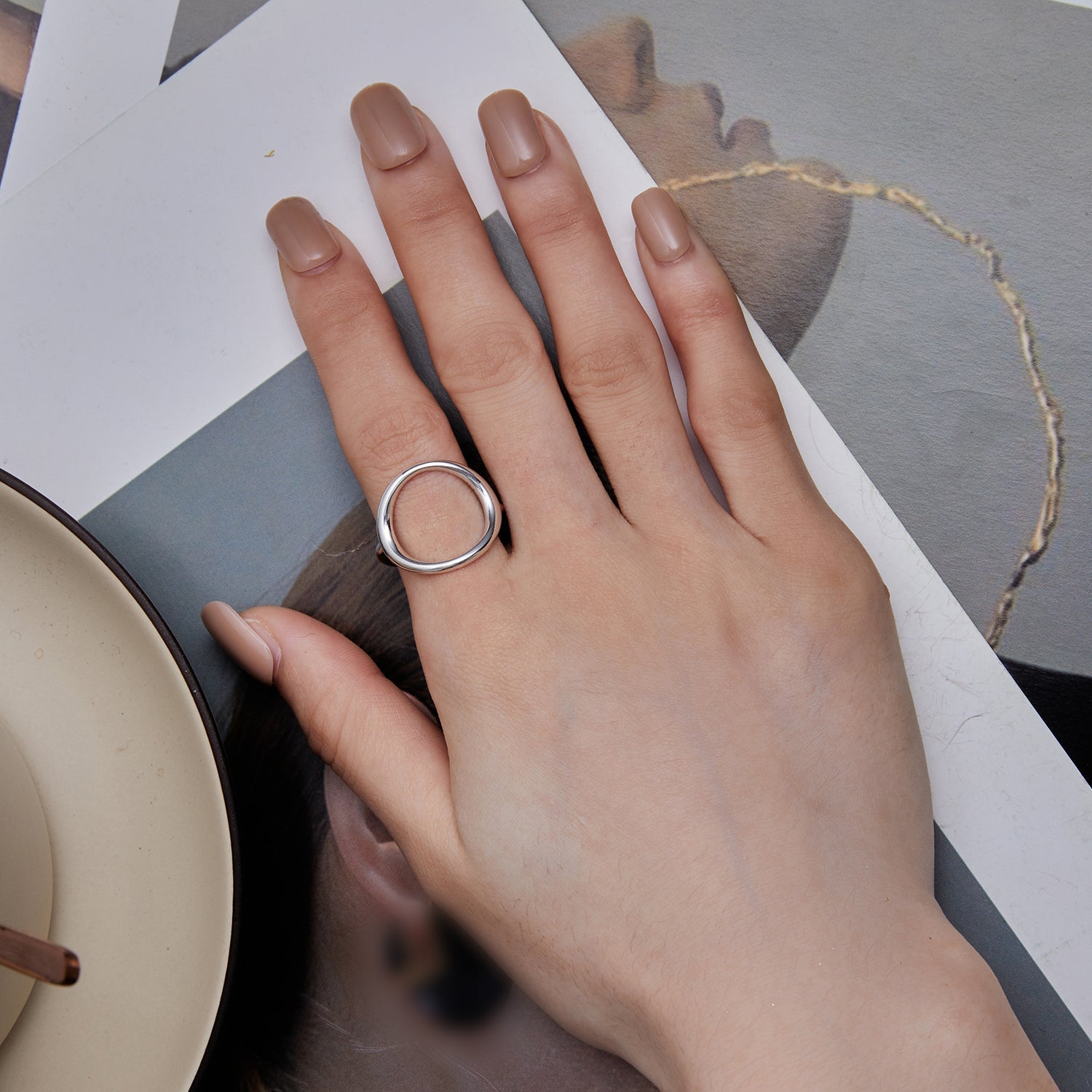 925 Sterling Silver Oxidized 1.8mm Wide Ring  DestGlow