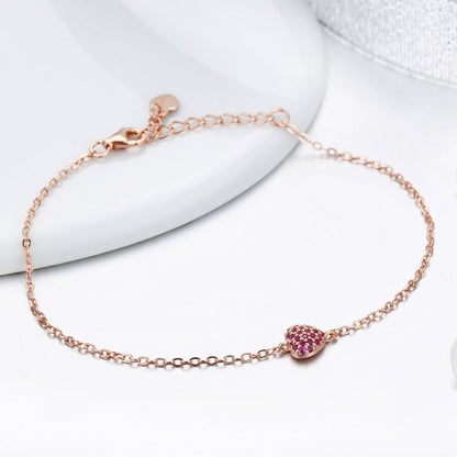 925 Sterling Silver 22cm Bracelet for Women  DestGlow