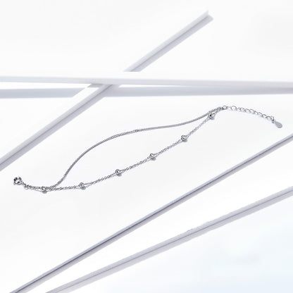 925 Sterling Silver Adjustable 19cm Bracelet for Women  DestGlow