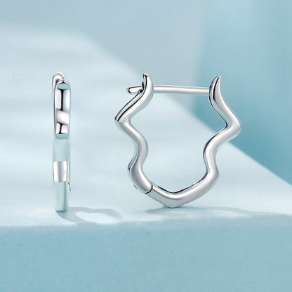 925 Sterling Silver &amp; Oxidized Silver Earrings for Women  DestGlow