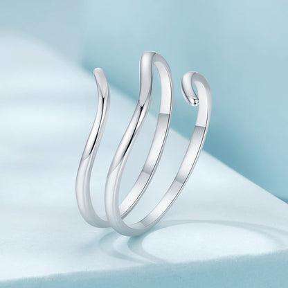 925 Sterling Silver Oxidized Silver Adjustable Ring for Men  DestGlow