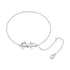 925 Sterling Silver White Gold Plated Moonstone CZ Bracelet for Women  DestGlow